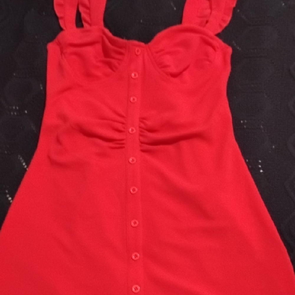 SHEIN Pink Midi Dress